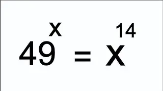 Math Olympiad Exponential Equation | You Should Know this Trick #mathematics #olympiad #maths