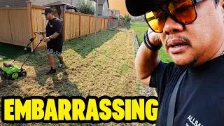 Fall Lawn Renovation! Almost?🤦🏾‍♂️ At this point it’s almost embarrassing 😂🤙🏾