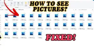 How to Fix Windows Viewer No Images Show up | Can't See the Pictures?
