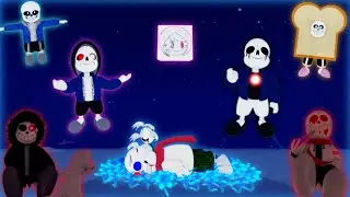 Sans Funny Boss Rush 7 Secrets in this update [???]