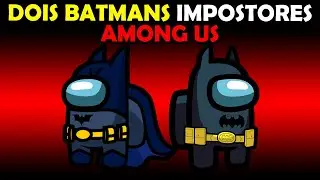 I made 2 Batmans turn into imposters at the same time in Among Us Mods.