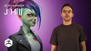 J Hill on Teaching, Sculpting Iconic Characters and ZBrush for iPad