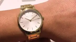 ROSEFIELD The Tribeca Gold Stainless Steel Bracelet TWSG-T61 -  E-oro.gr