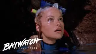 DIVING TRIP GOES WRONG! C.J & Stephanie Get Trapped In An Underwater Cave! Baywatch Remastered