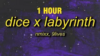 [1 HOUR] NMIXX - DICE x 9lives - labyrinth (TikTok Remix) Lyrics | big wave big wave break it up