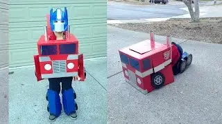 Optimus Prime Transformer Costume