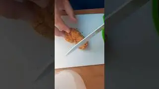 How to Cut Cooked Crispy Chicken Strips