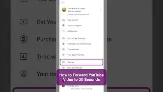 How to Forward YouTube Video to 20 Seconds | Skip ahead 20 seconds on YouTube | Fast Forward YouTube
