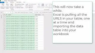 Excel Power Query - get data from the internet - multiple websites at a time - 2023 tutorial