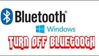 How to Turn Off/On Bluetooth on Windows 10