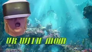 VR With Mom - Ocean Descent - Shark Attack!