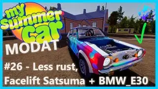 Scap de rugina la motor si testez un BMW E30