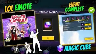 how to complete new event free fire ✅ free magic cube | emote capsule new event | ff new event today