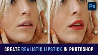 How to Create realistic Lipstick in photoshop