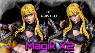 Transformational Art: Painting Marvel's Magik with Advanced Techniques