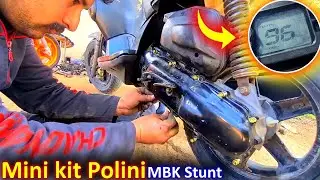 اصلاح MBK Stunt فيها عدة مشاكل😑serage و مشاكل كهربائية 😨 درنا فيها سيلانظر Mini kit Polini 🔥