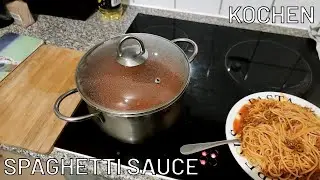Kochen meiner Lieblings Spaghetti-Sauce