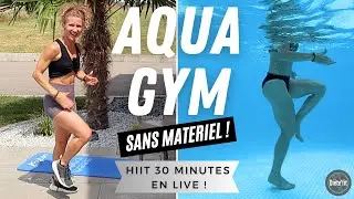 30 MIN SEANCE AQUAGYM AQUATRAINING SANS MATERIEL (EXERCICES EN PISCINE LAC MER) - DIÉTÉFIT