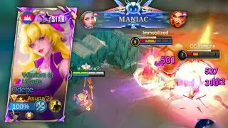 That's Your Request Odette Wisdom of Heart Gameplay!! Mobile Legends