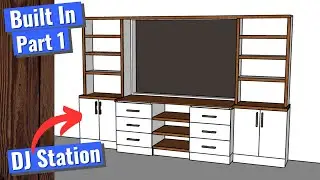 Making Built in Cabinets // Part 1