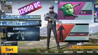 upgrading glacier m416 to lvl 4 with kill message 12,000 Uc for Ryomen sukuna groza