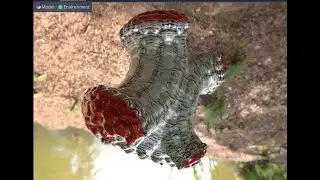 Ray Marching MFSDF fractals in Material Maker
