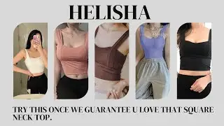 HELISHA Women's  Regular Wear Plain Square Neck Bra #trending #reels #shorts #viral #fashion #bra