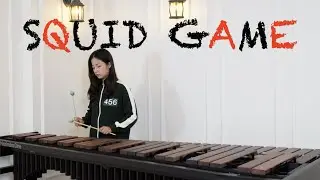 SQUID GAME🦑 오징어게임 - Marimba cover + behind the scenes