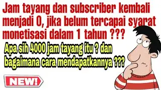 Bagaimana jika syarat monetisasi tidak terpenuhi dalam waktu 1 tahun?