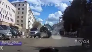 В Кирове столкнулись шесть автомобилей