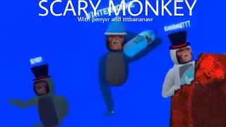 Playing scary monkey (really fun) #scarymonkey