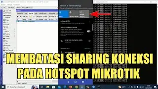 CARA MEMBATASI SHARING KONEKSI PADA USER MIKROTIK