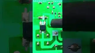Removing SMD Bridge Diode with Hot Air Gun 