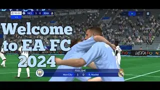 EA FC 2024 Mobile Gameplay. First time walkthrough and Kick off event. 