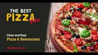 Vito's - Pizza & Restaurant WordPress Theme | Themeforest Website Templates and Themes
