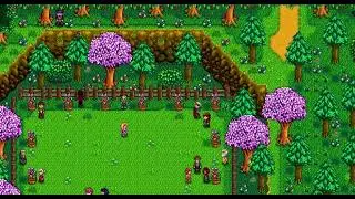 Stardew Valley - Finding the Wizard Out of Bounds at the Flower Dance