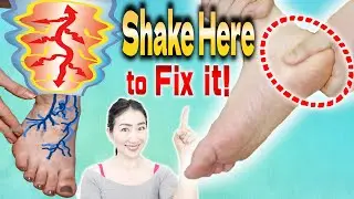 Shaking Heel 1 minute a Day, Removes Swelling & Prevent Varicose Veins and Slim Leg