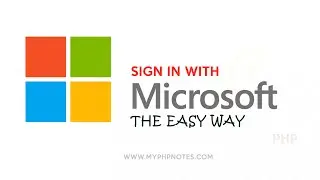 Sign in with Microsoft Integration with PHP