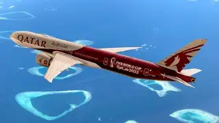 QATAR AIRWAYS Business Class | Boeing 777-300ER from Doha to the Maldives (trip report in 4K)