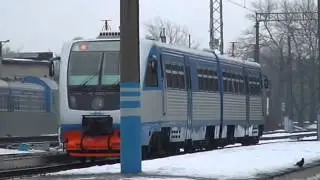 Поездка на рельсовом автобусе РА2 из Тулы в Калугу (2007 год)