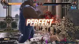 Kuma Mishima in action