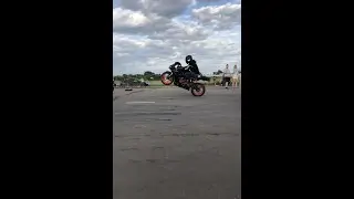 Мини Заруба / Мотоцикл vs авто