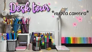 DESK TOUR 2021💕🎶 *nuova stanza* // cosa c’è nella mia scrivania 🍂