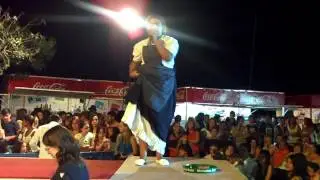 CHONA LA CANGREJA EN EL PUERTITO DE 2012