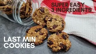 Last Minute Cookie | Super Easy & Healthy