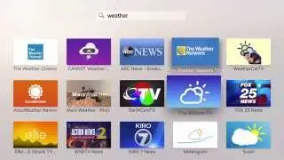 The  Weather TV - Apple TV weather application