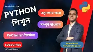 PyCharm Install on Windows 10/11/12 | Lesson 02 | Python Bangla Full Course | Python Bangla Tutorial