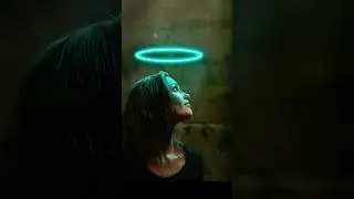 Crea aureola iluminada, efecto de neón con Photoshop