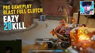 PRO GAMEPLAY AGGRESIVE BLAST FULL CLUTCH | VALORANT MOBILE HYPER FRONT 2.0 | OPERATION APOCALYPSE