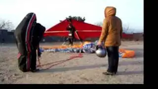 Drachenfliegen in China vom Mangshan / Hanggliding in China from Mangshan